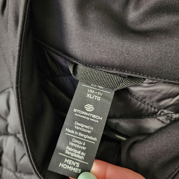 STORMTECH Boulder Thermal Shell puffer jacket in black NEW size XL‎ - Picture 5 of 10